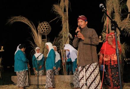 Festival Gejog Lesung dan pencanangan Kampung Ingkung Guwosari